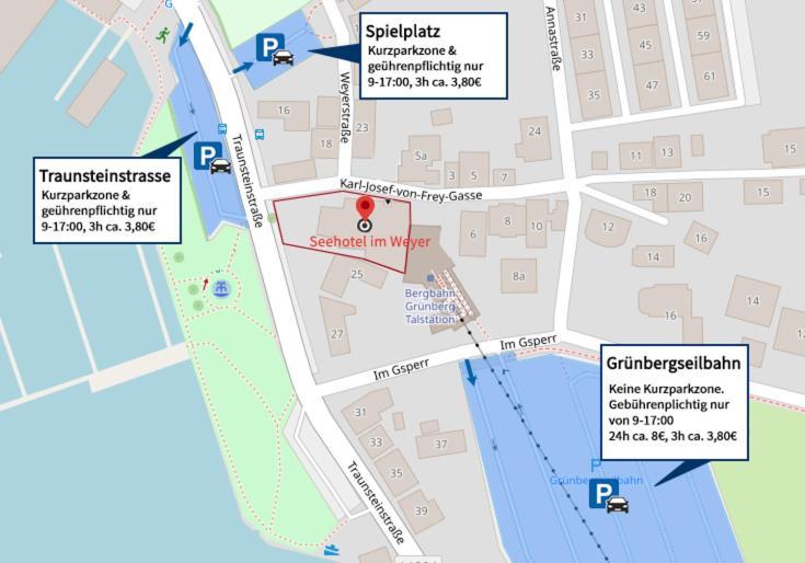 Seehotel Im Weyer Gmunden Exterior foto